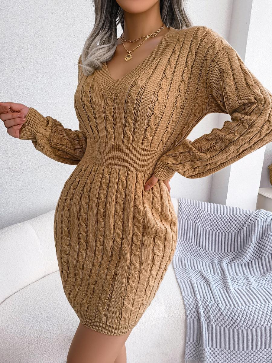 Robe pull boho