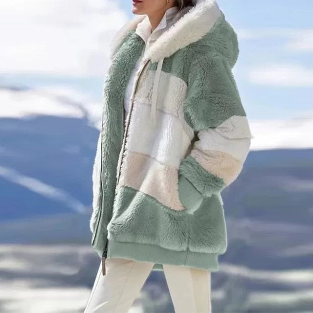 Manteau bohème chic femme hiver