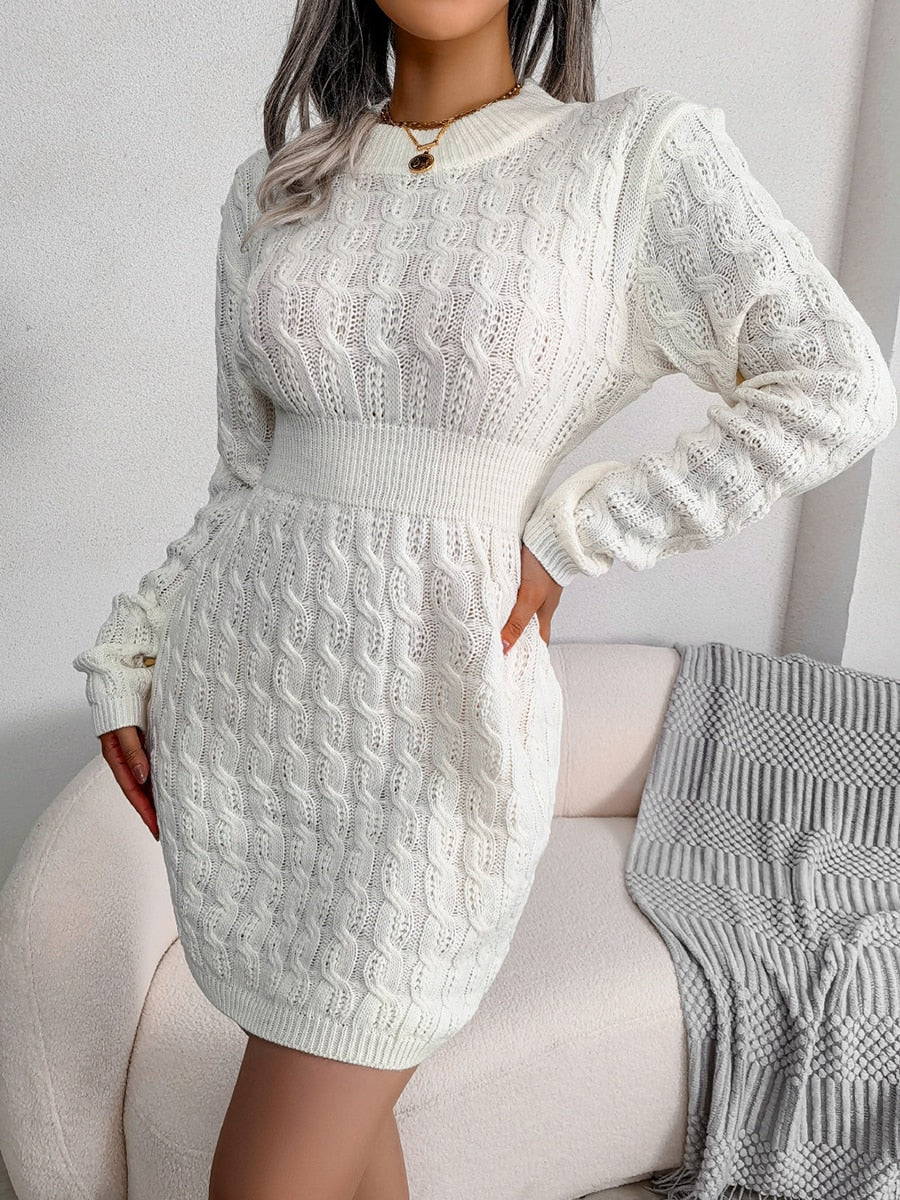 Robe pull boho
