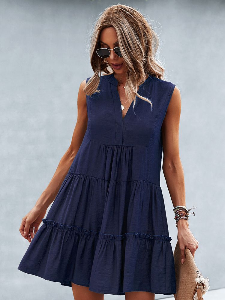 Robe cocktail boheme courte