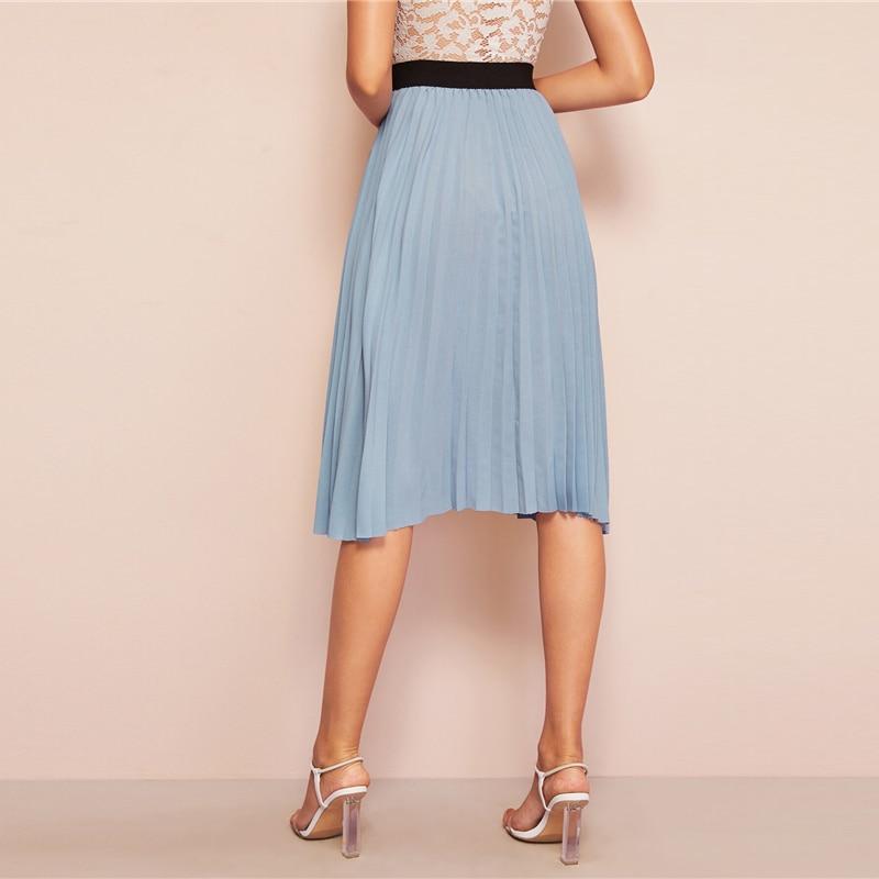 Jupe Bohème Bleu