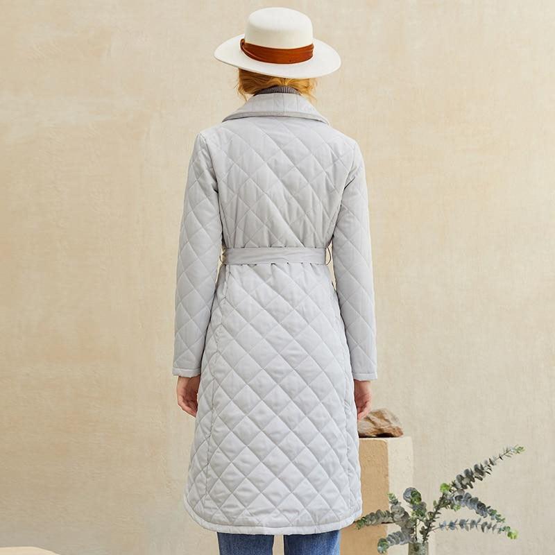 Manteau Bohème Gris Clair