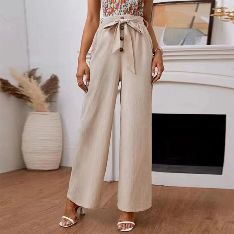 Pantalon Bohème Blanc