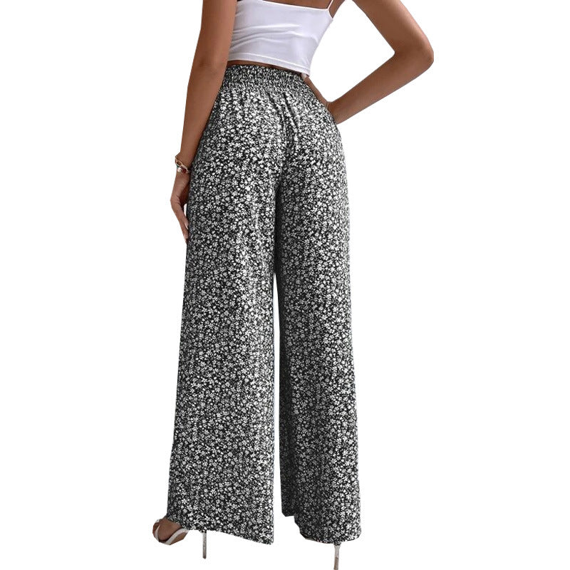 Pantalon Palazzo Fleuri