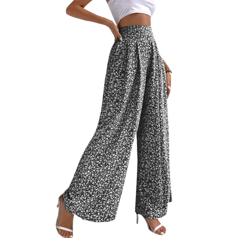 Pantalon Palazzo Fleuri