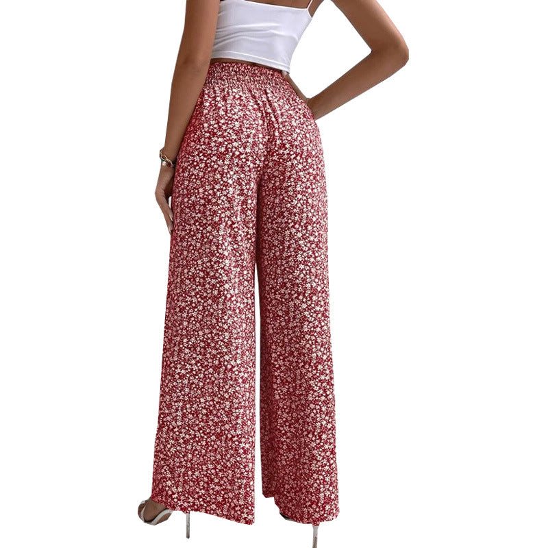 Pantalon Palazzo Fleuri