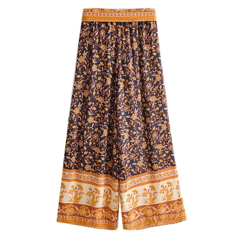 Pantalon Fluide Bohème Hippie