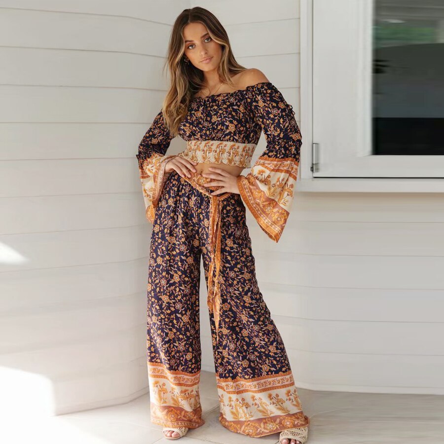 Pantalon Fluide Bohème Hippie