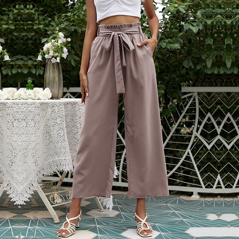 Pantalon Large Fluide
