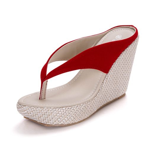 Sandale a talon style bohème