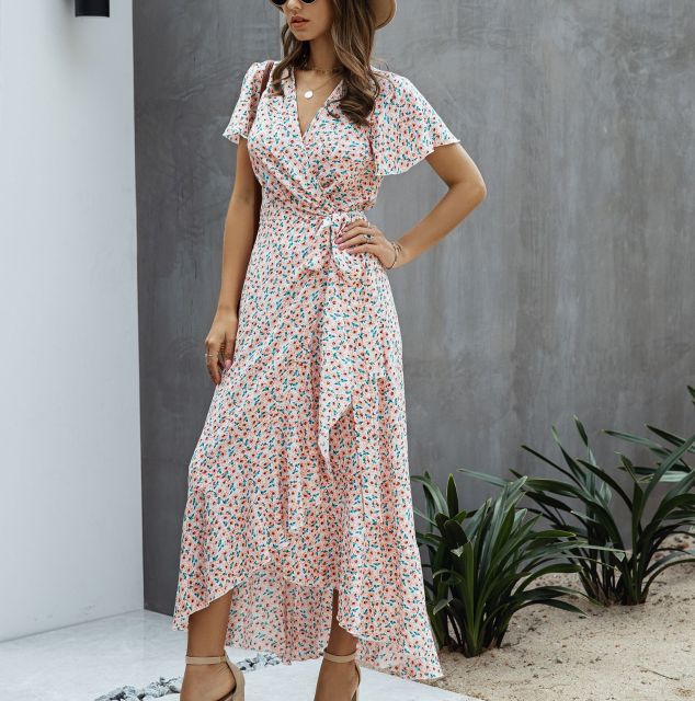 Robe Bohème Portefeuille Asymétrique