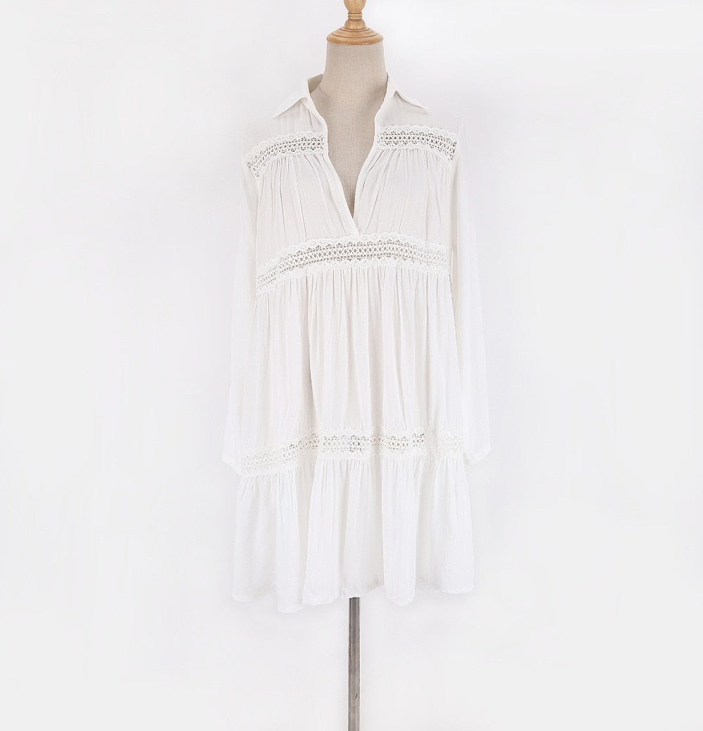 Robe Bohème Longue Unie