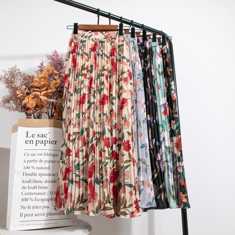 Jupe Boho Bohème Chic Longue