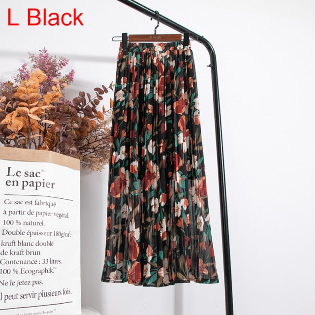 Jupe Boho Bohème Chic Longue