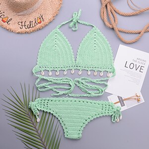 Maillot de bain crochet bohème