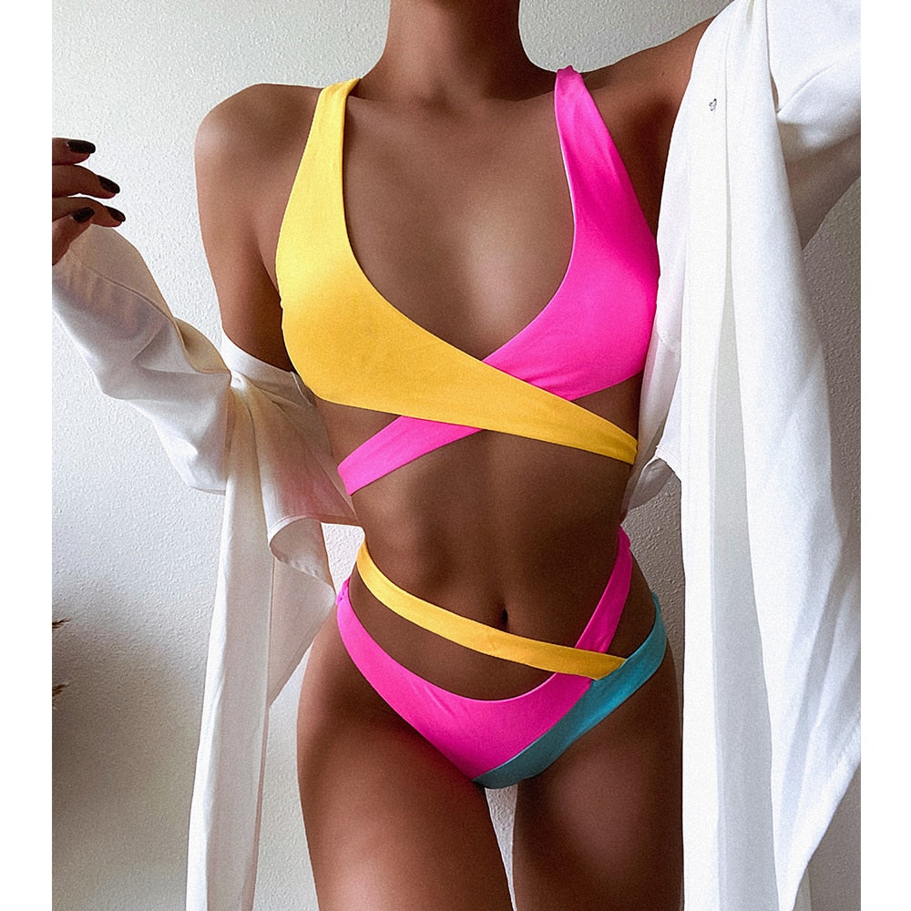 Fille bohème maillot de bain