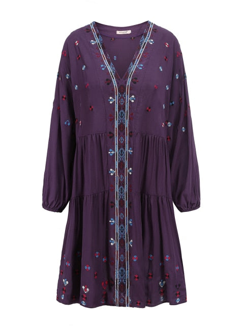 Robe boheme chic italienne