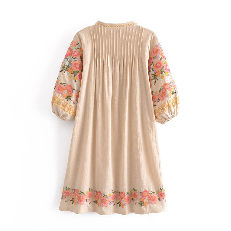 Robe Longue Style Bohème Vintage