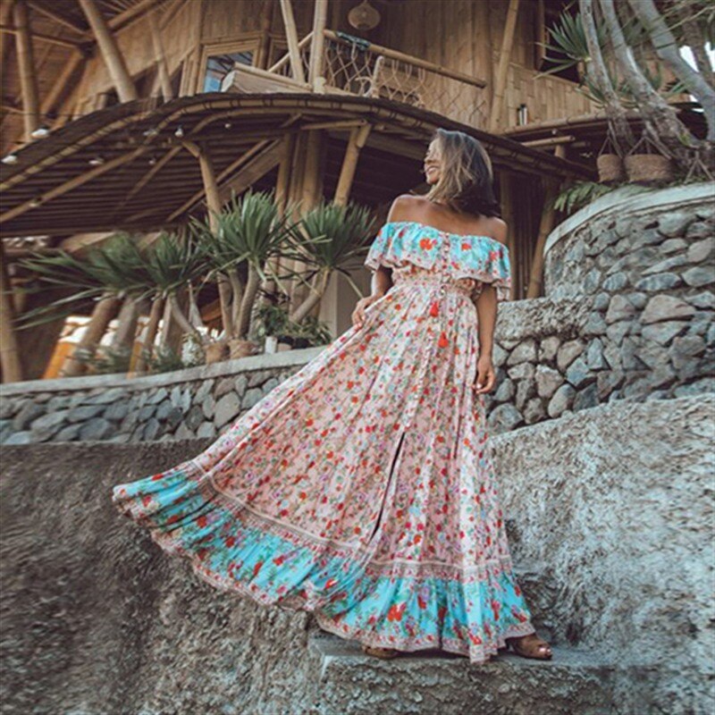 Robe Bohème Champêtre