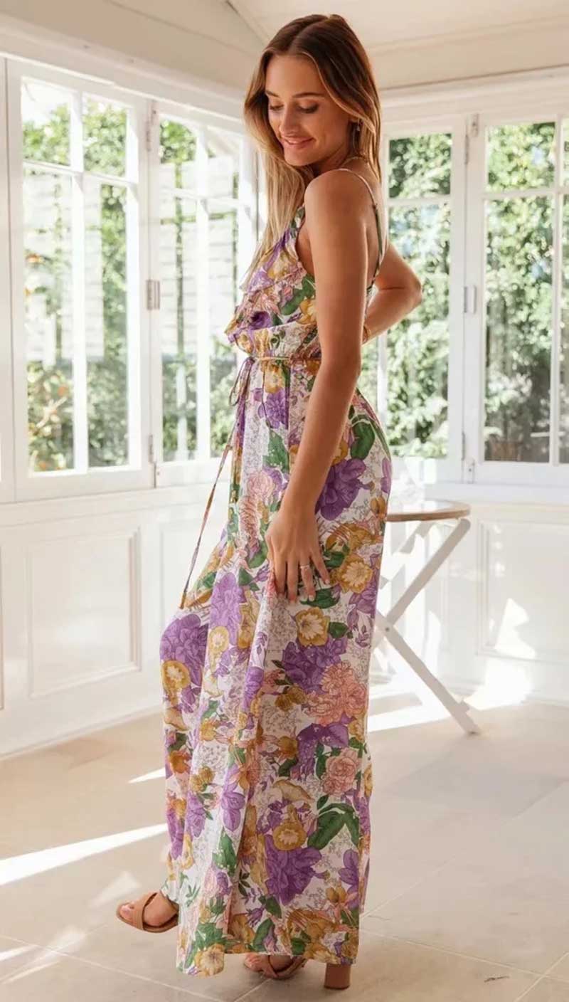 Robe style boheme hiver