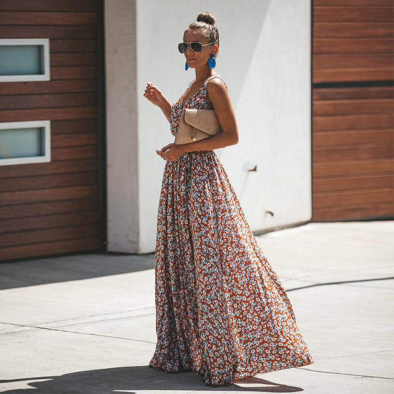 Robe bohème longue chic