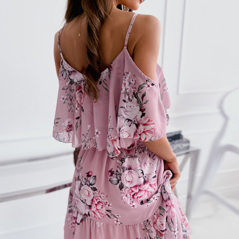 Robe boho blanche été