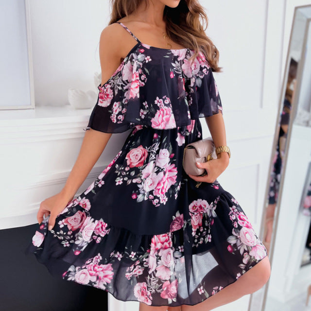 Robe boho blanche été