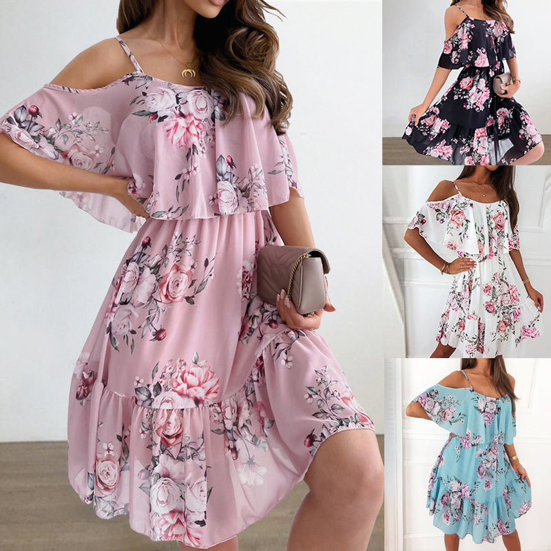 Robe boho blanche été