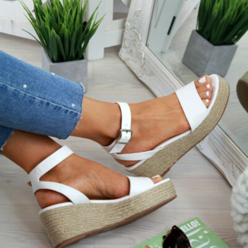 Sandales Compensées Bohème Chic