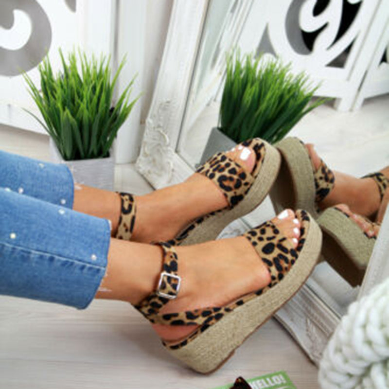 Sandales Compensées Bohème Chic
