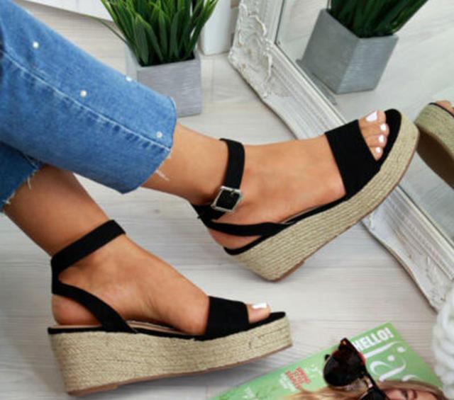 Sandales Compensées Bohème Chic