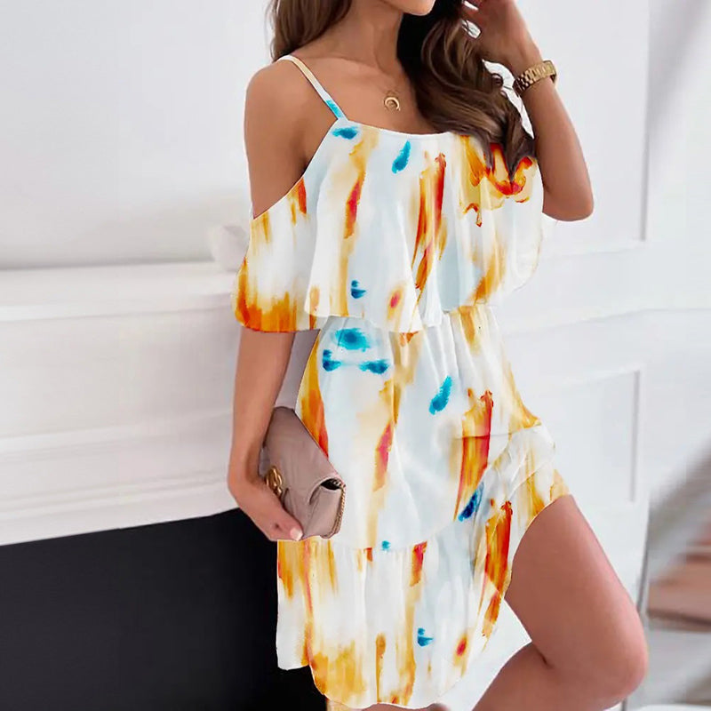 Robe boho blanche été