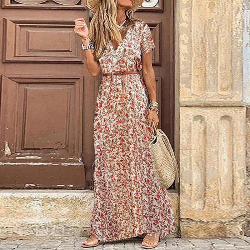 Robe Bohème Longue Champêtre