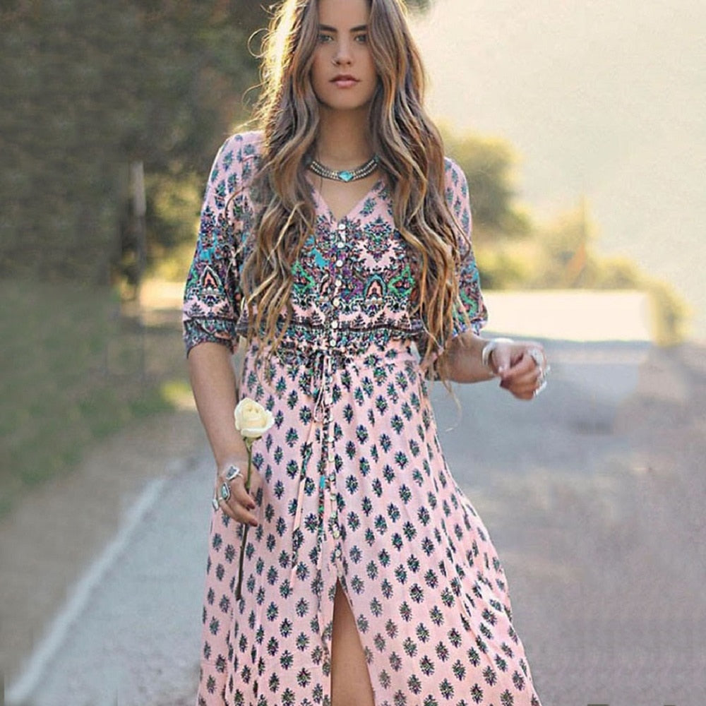 Robe Été Boho Chic