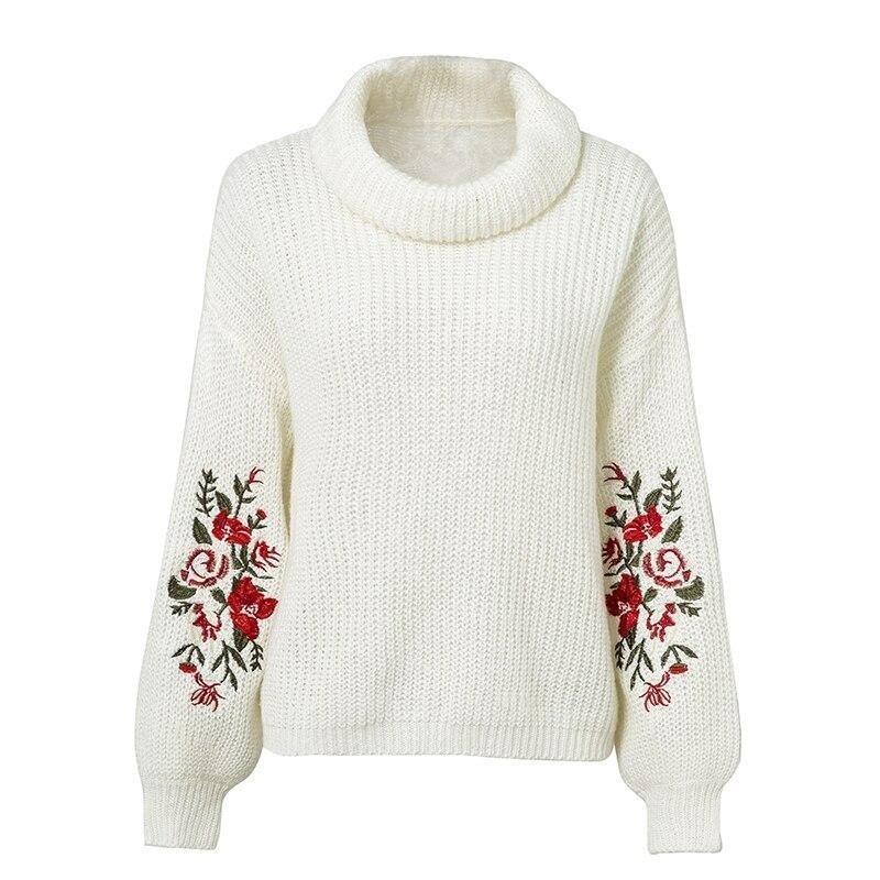 Pull Bohème Broderie