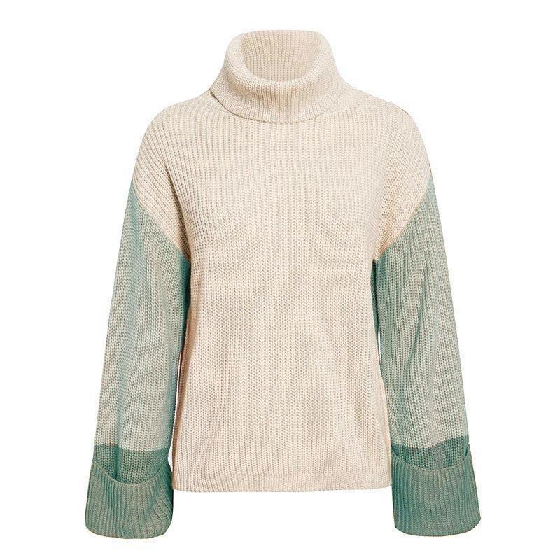 Pull Bohème Col Roulé