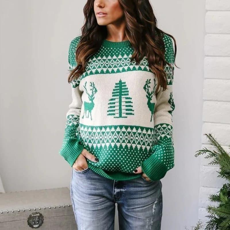 Pull de Noël en Tricot