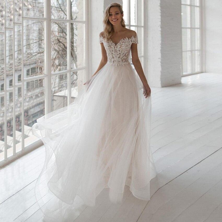 Robe boheme blanche mariage