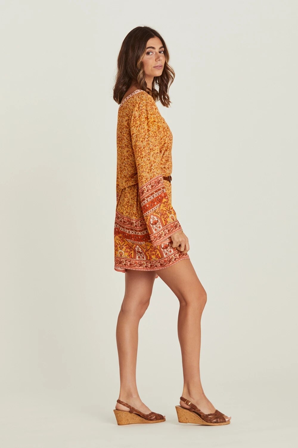 Robe boheme chic coloré
