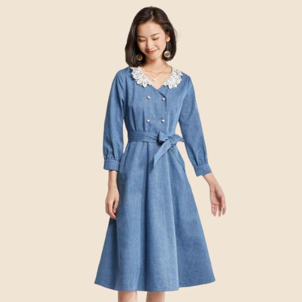 Robe Boheme Chic Habille
