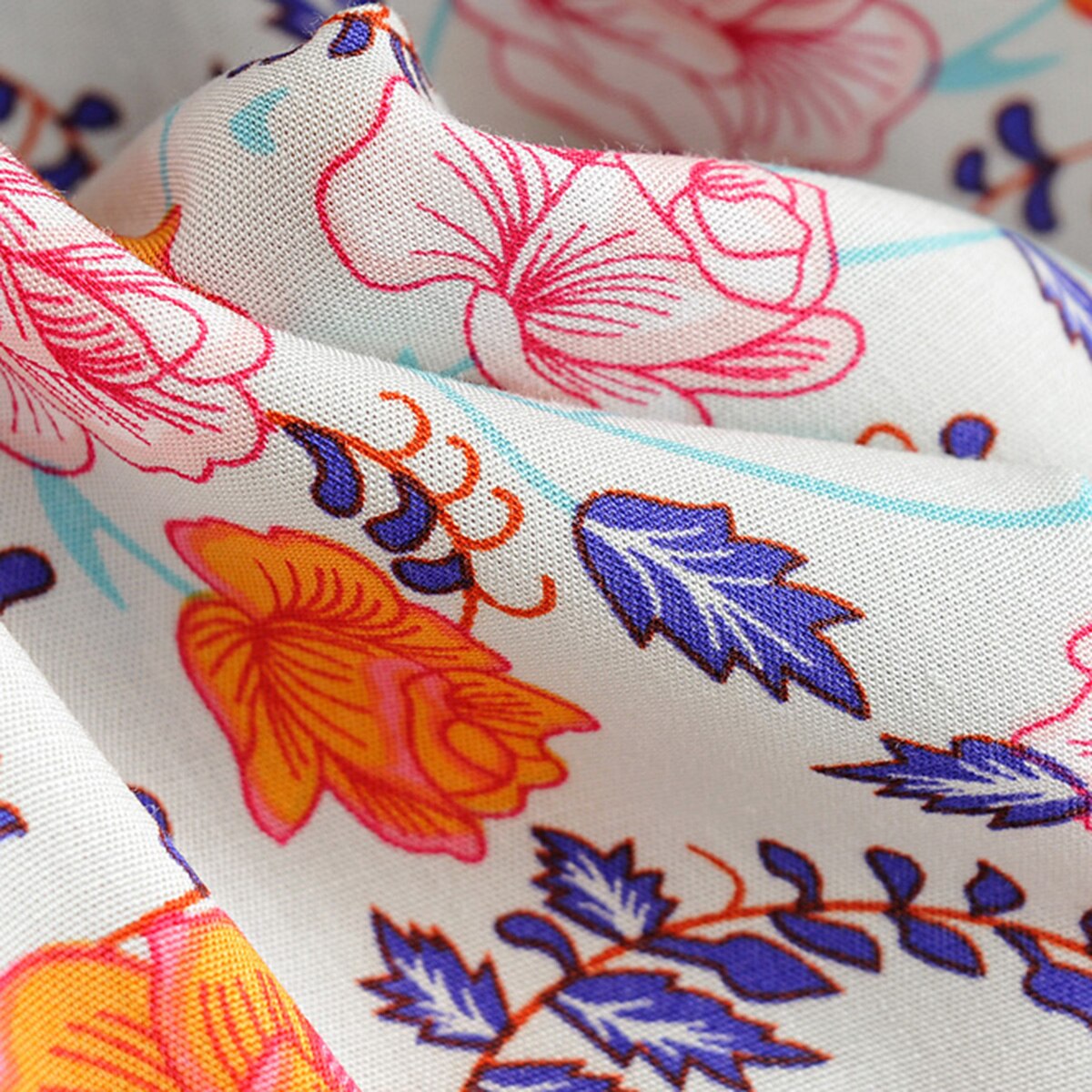 Robe bohème longue fleurie