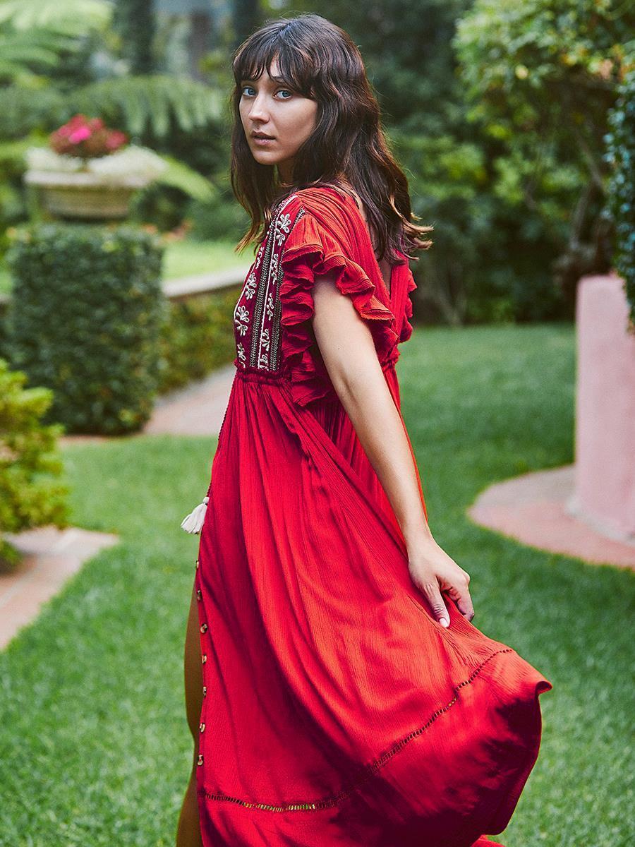 Robe boheme pour femme