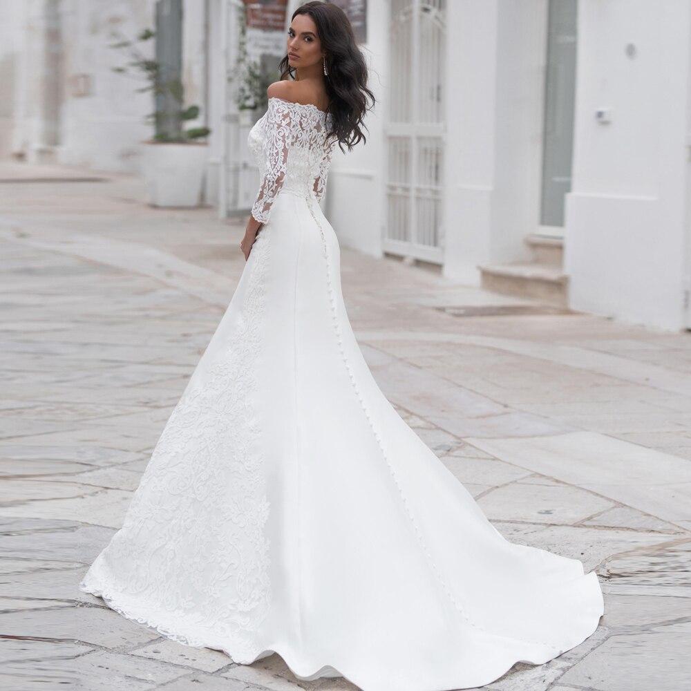 Robe boheme pour mariage dentelle