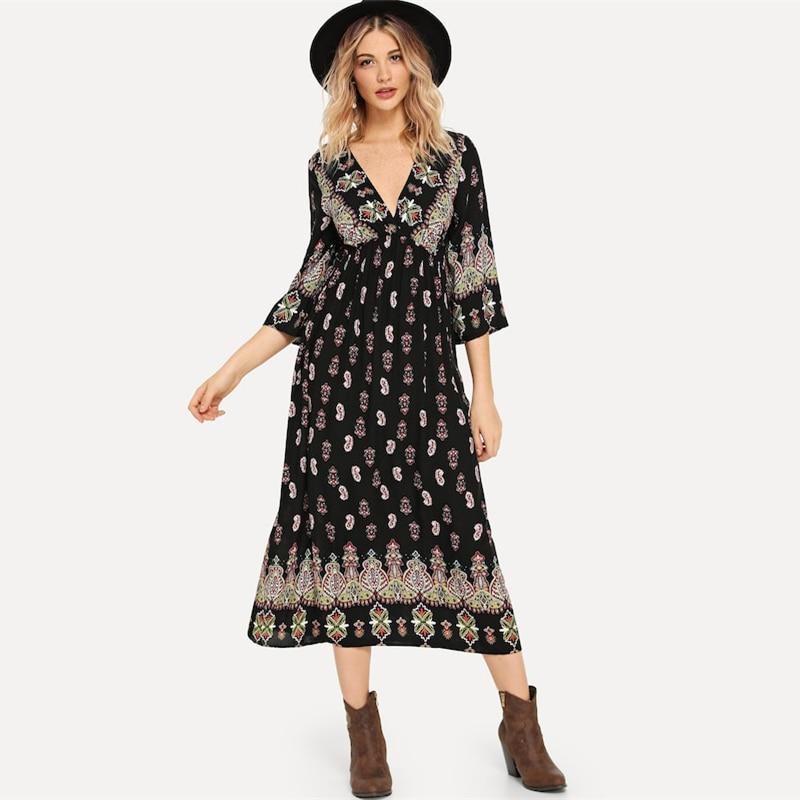 Robe Bohème Vintage