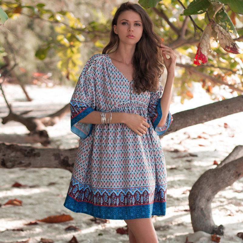 Robe Boho Chic Courte
