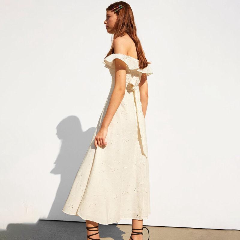 Robe Boho Ivoire