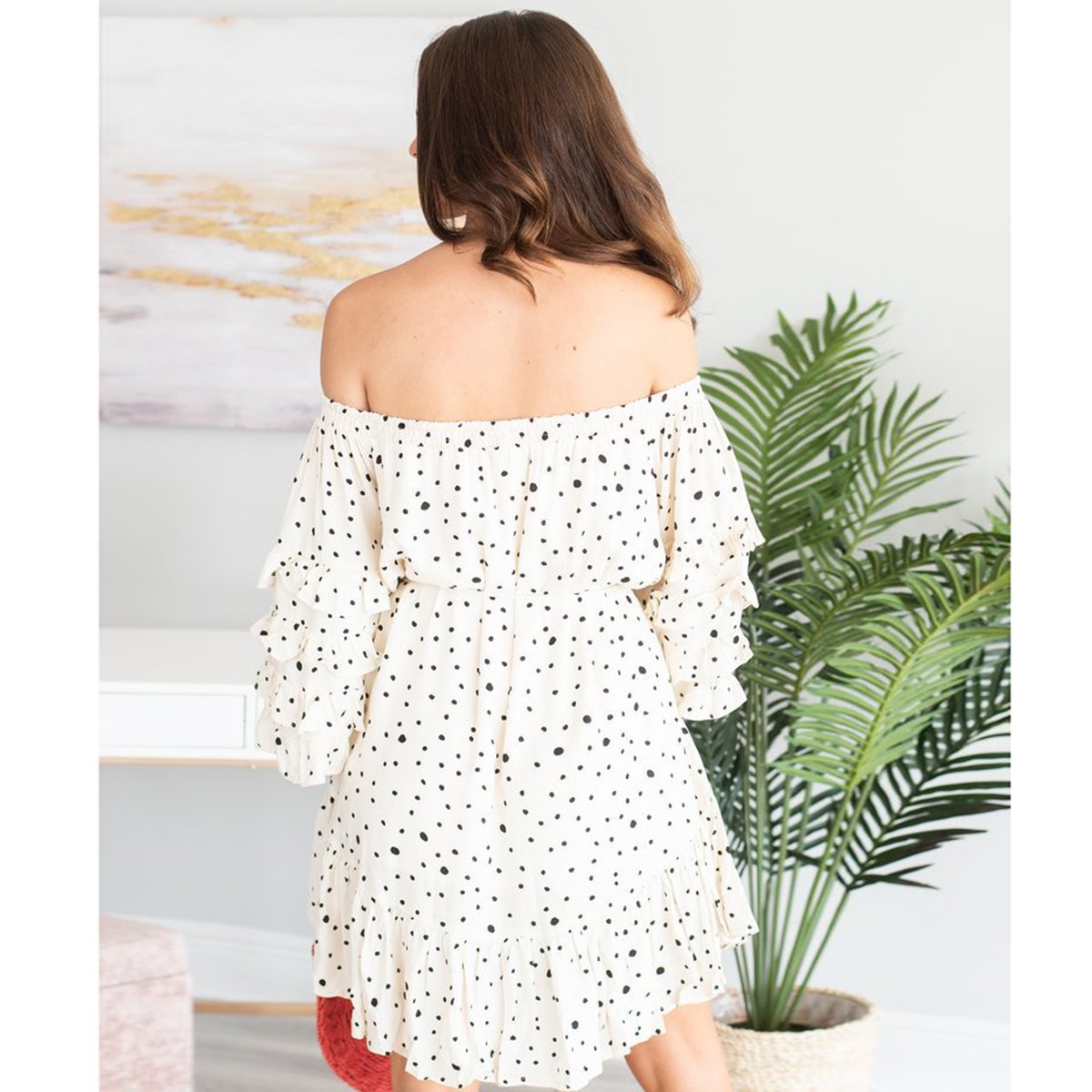 Robe courte boheme
