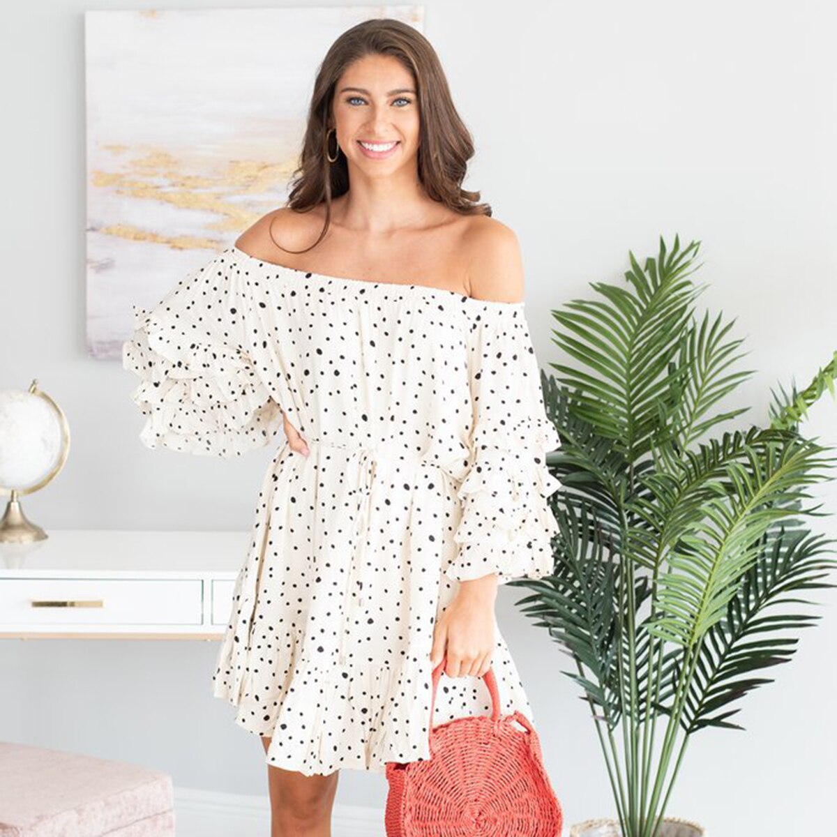 Robe courte boheme