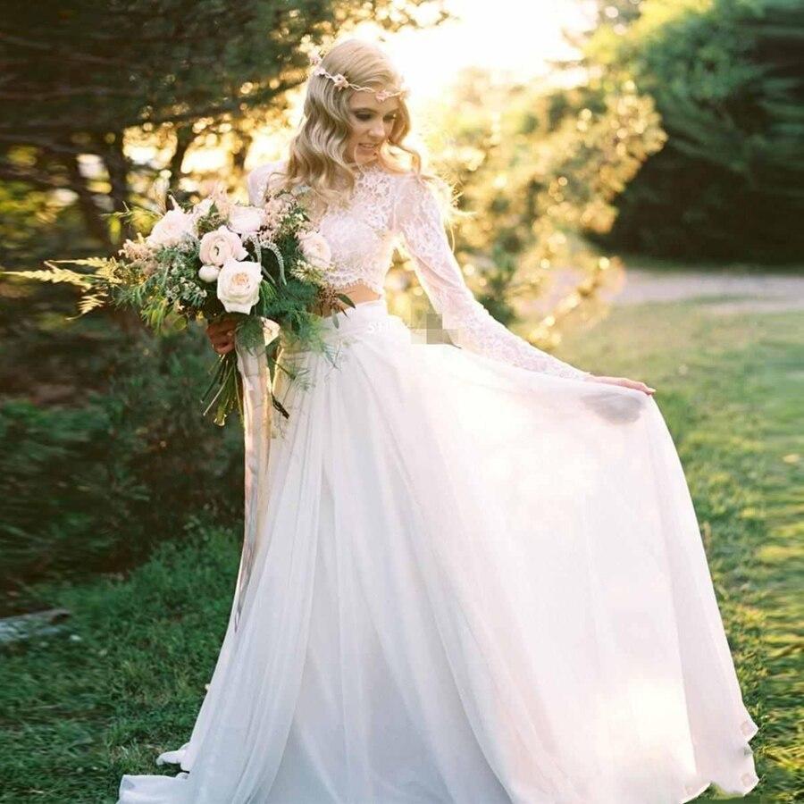 Robe de mariage boheme en dentelle