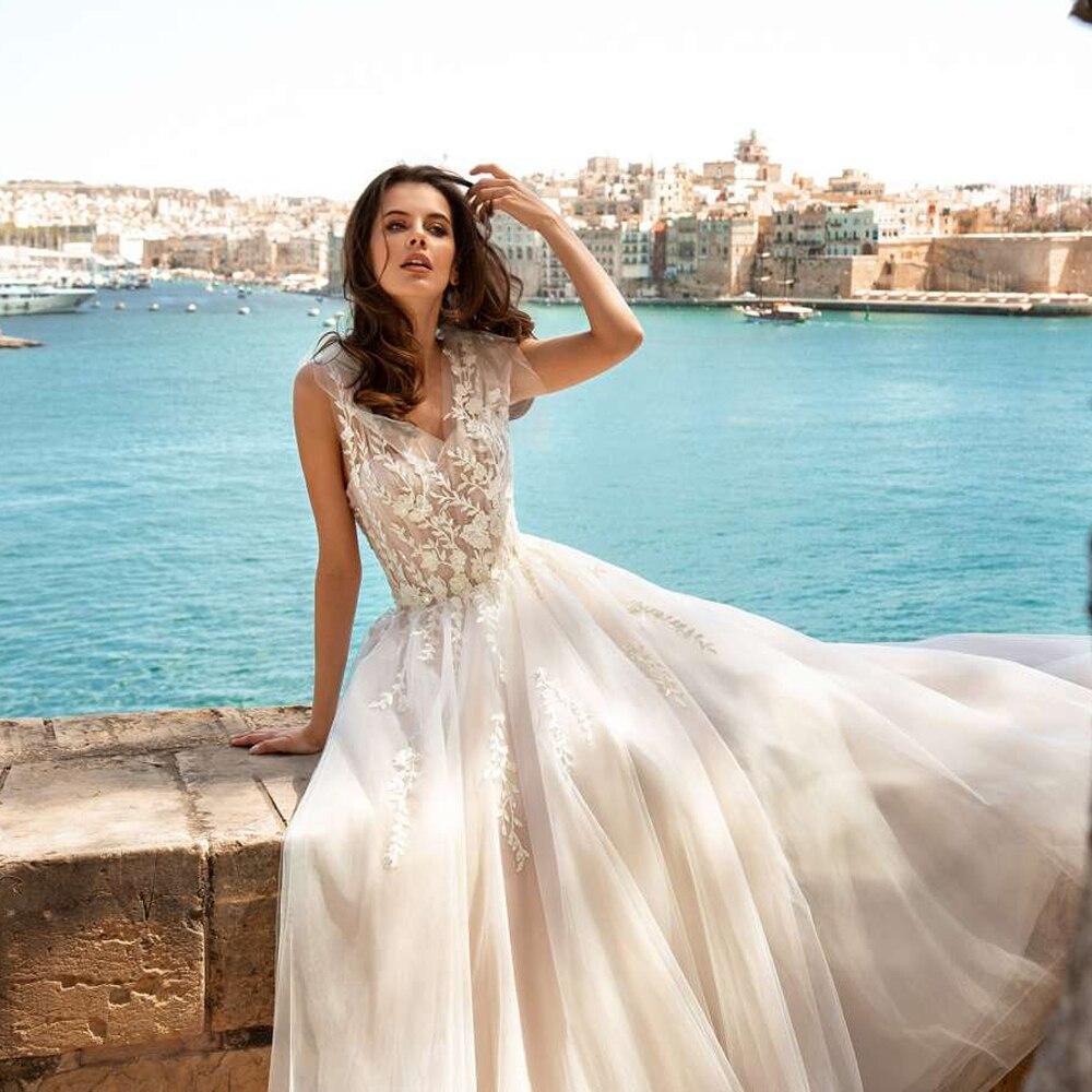 Robe de mariée bohème chic dentelle